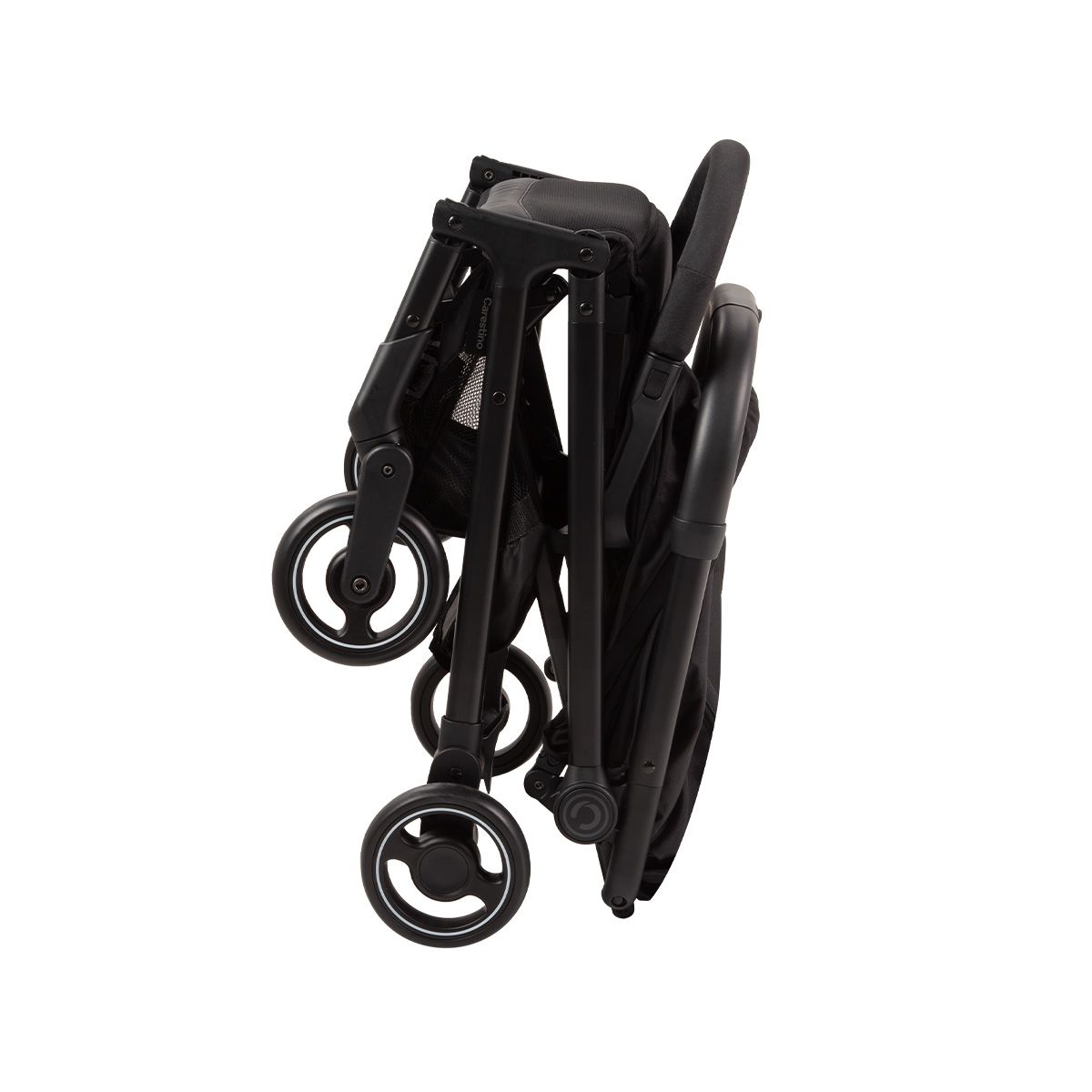 CARESTINO - Coche Easy Con porta bebé Carestino Negro