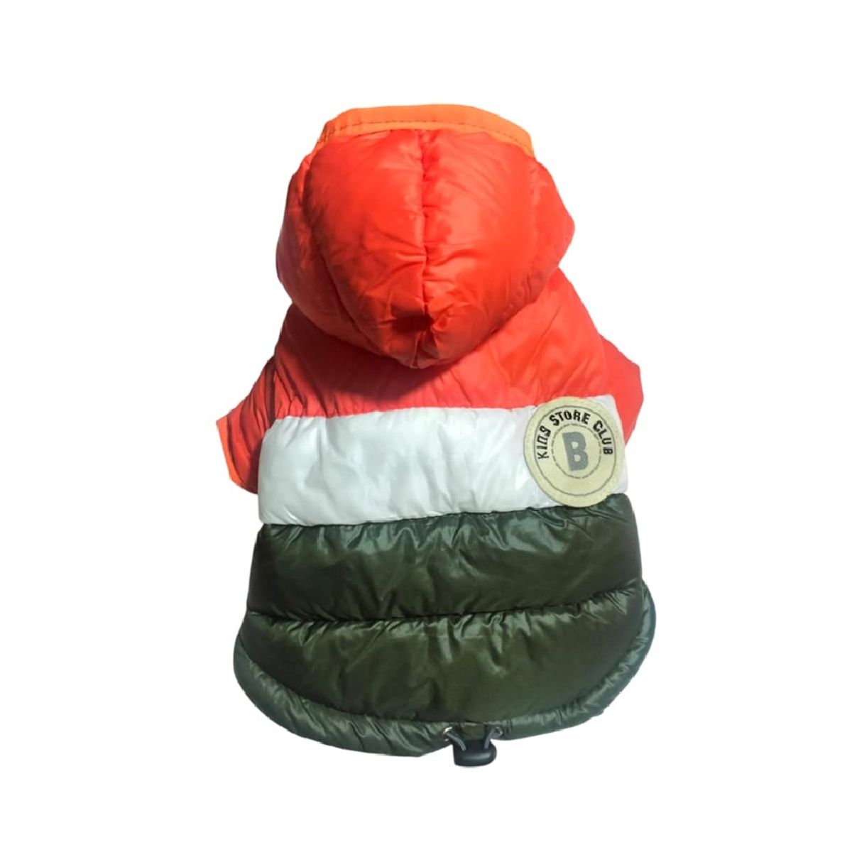 GENERICO - Casaca impermeable ccapucha para perros y gatos naranja X0