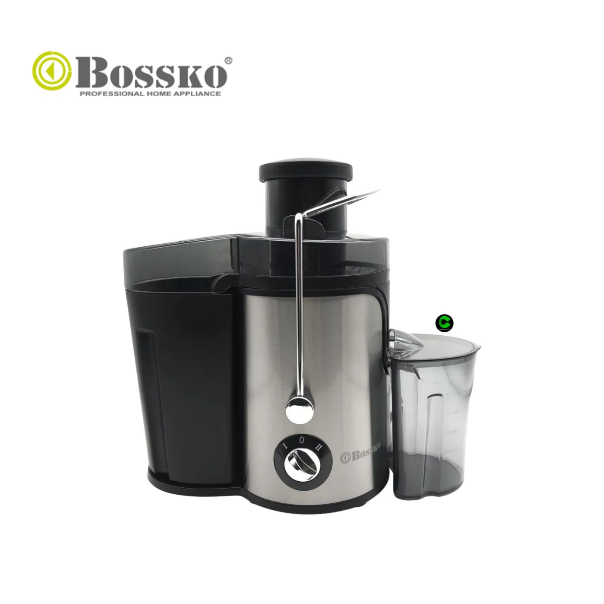 BOSSKO - Extractor De Jugos Bossko De 2 Velocidades BK-195EJ 500 W