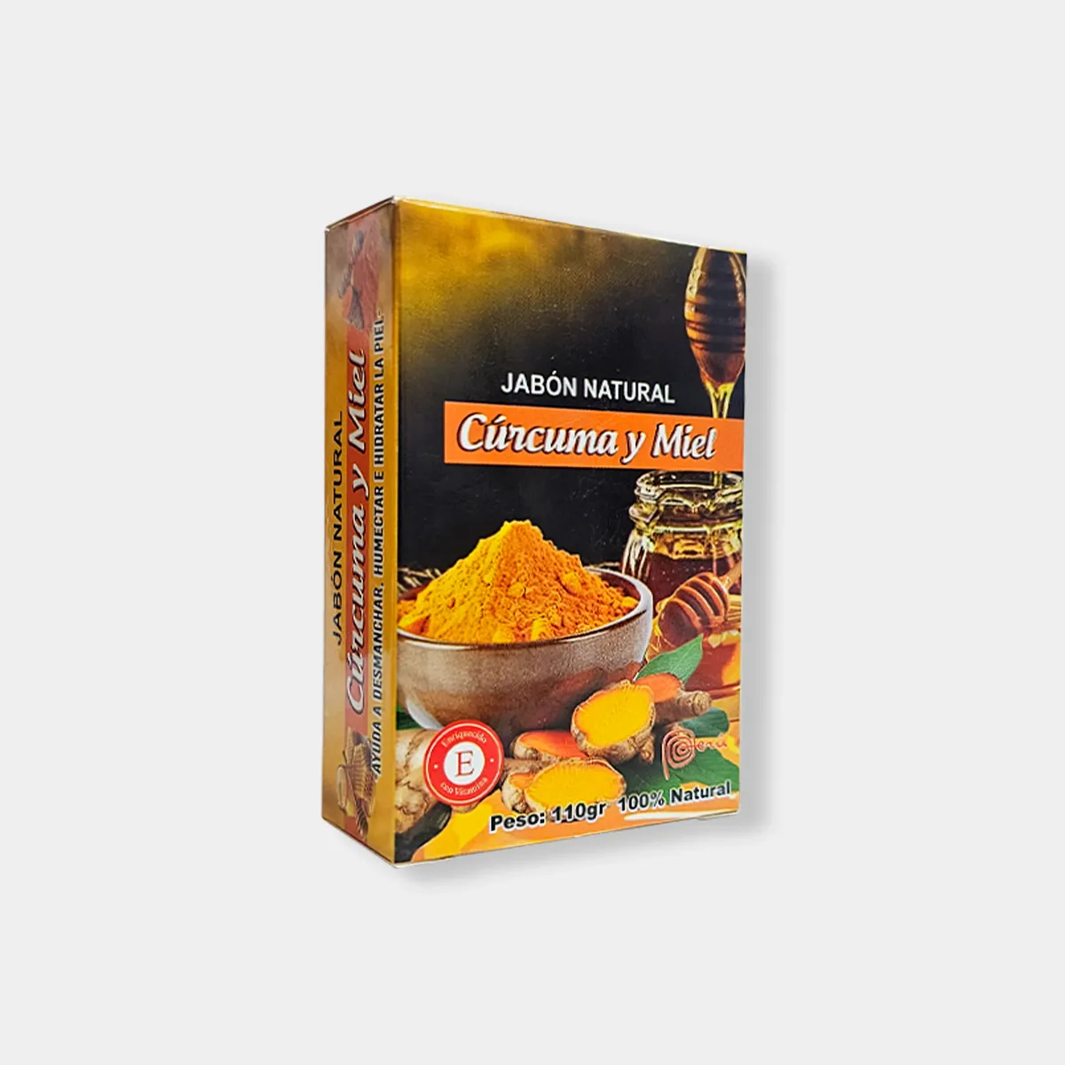GENERICO - Jabón Natural Cúrcuma y Miel 110gr
