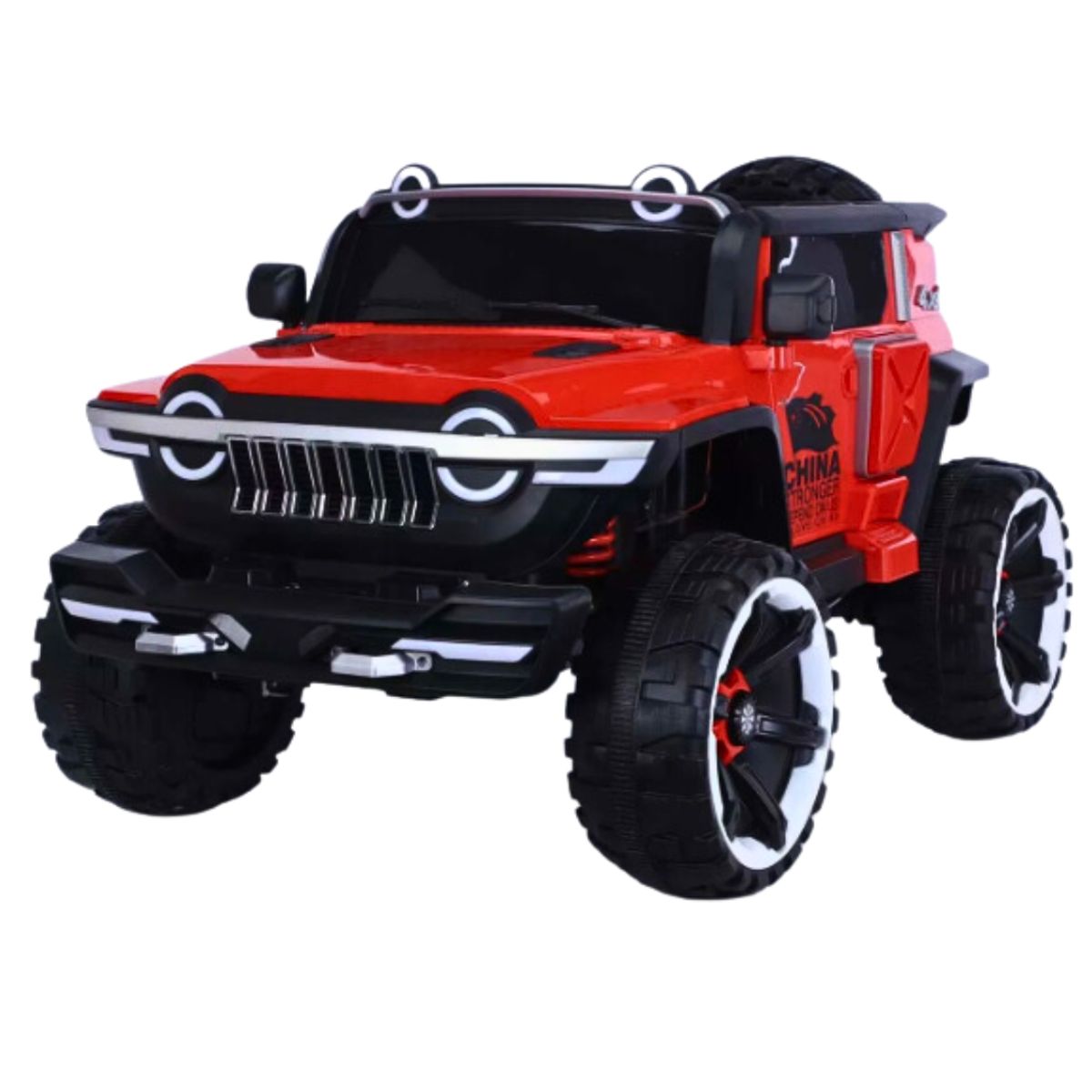 GENERICO - Super Carro 4x4 Grande Electrónico para Niños Color Rojo