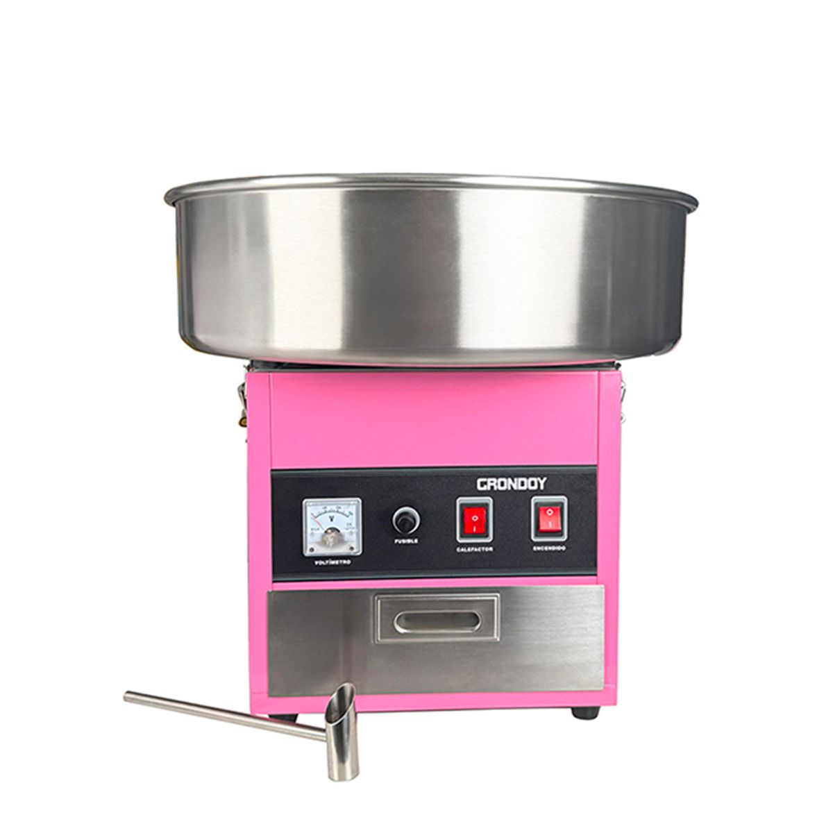 GRONDOY - Máquina de Algodón de Azúcar Grondoy Mesa - Compacta para Pequeños Negocios