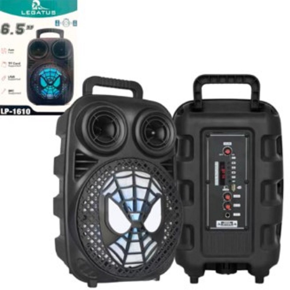 GENERICO - Parlante Recargable Woou Woou 65inc W1914 NegroParlante Recargable Woou Woou 65inc W1914 Negro Parlante Recargable Woou Woou 65inc W1914 Negro Parlante Recargable Woou W