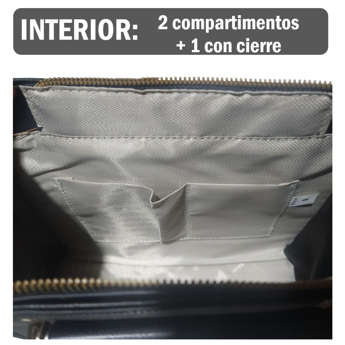GENERICO - Bolso Cartera de Mano con Correa de Hombro Diseño Casual Elegante