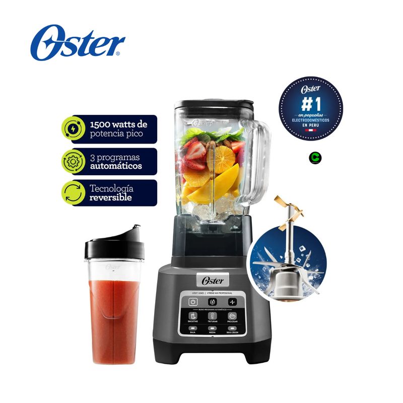 OSTER - Licuadora Profesional XTREME Oster® Blend-N-Go BLSTXPG-BGW