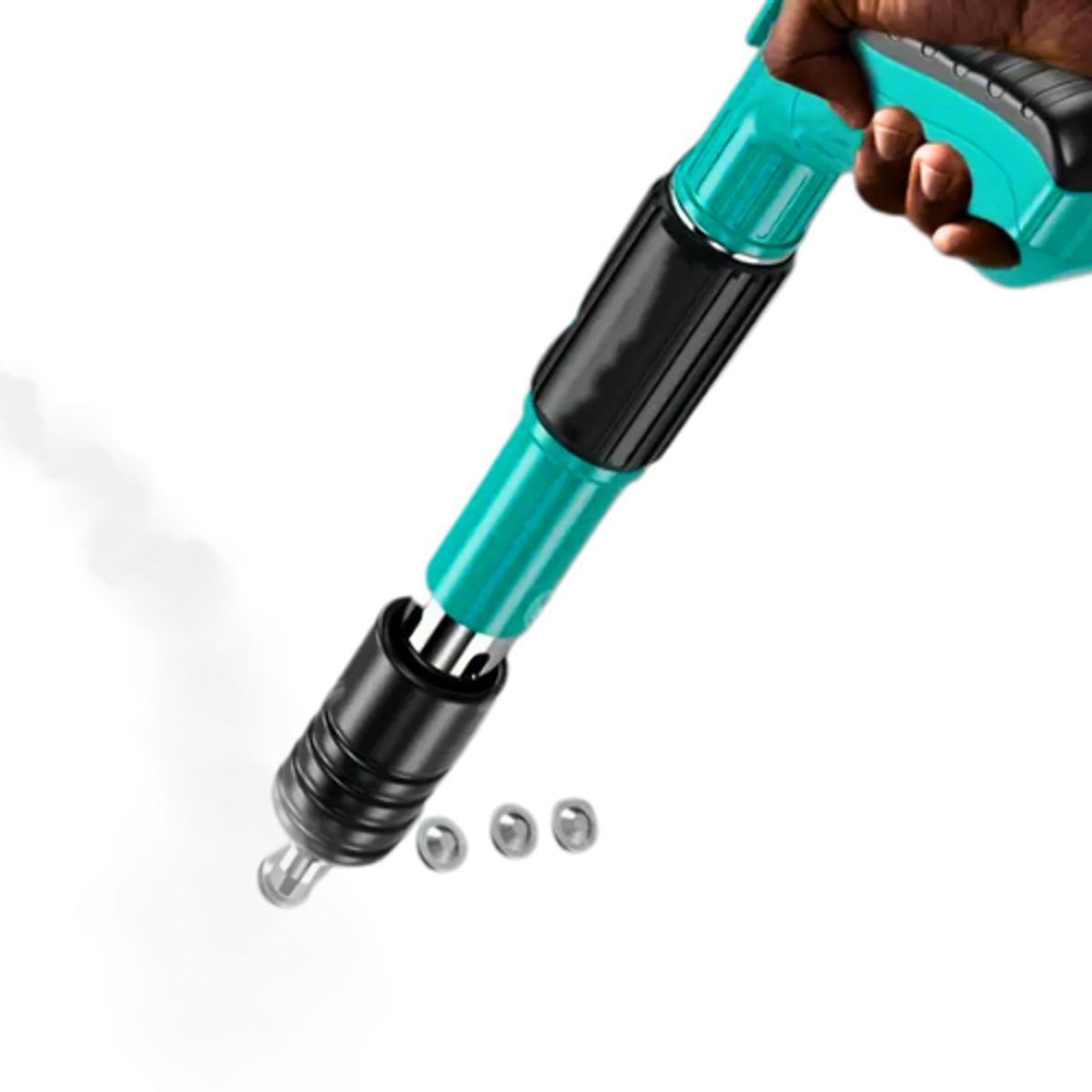 GENERICO - Super Pistola de Clavos Ultra Potencia para Construcción +10 Clavos