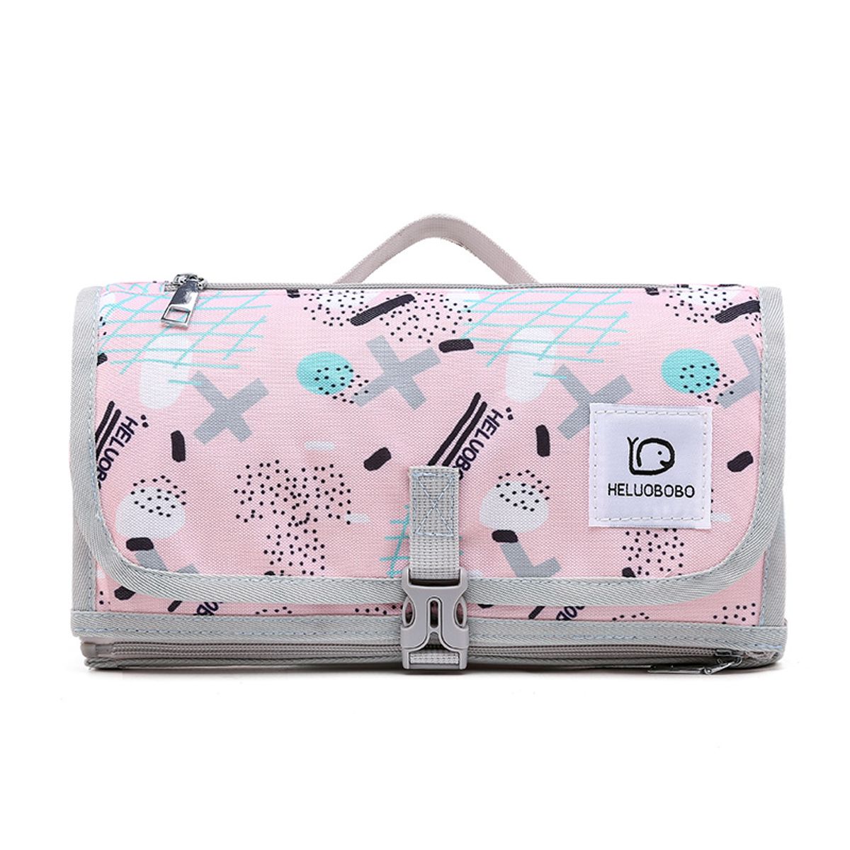 GENERICO - Cambiador De Bebés y Organizador De Pañales Rosado