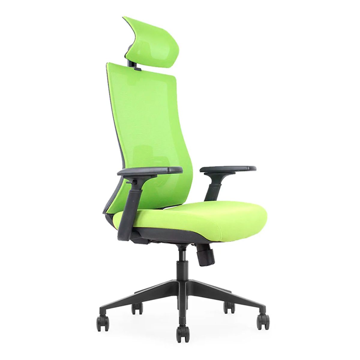 OFIDEAS - Silla Giratoria Ergonómica Presidencial Boston Color Verde Ofideas