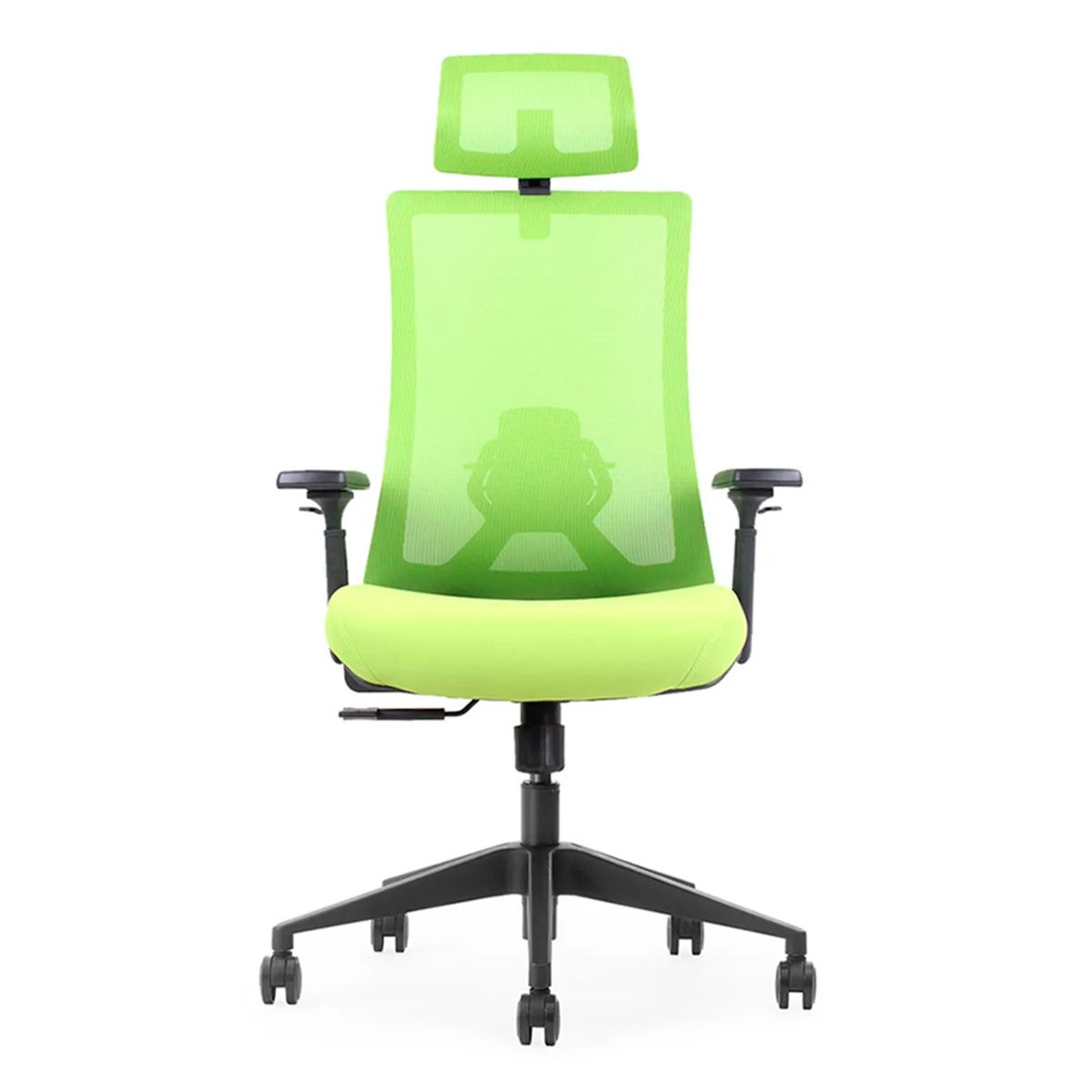 OFIDEAS - Silla Giratoria Ergonómica Presidencial Boston Color Verde Ofideas