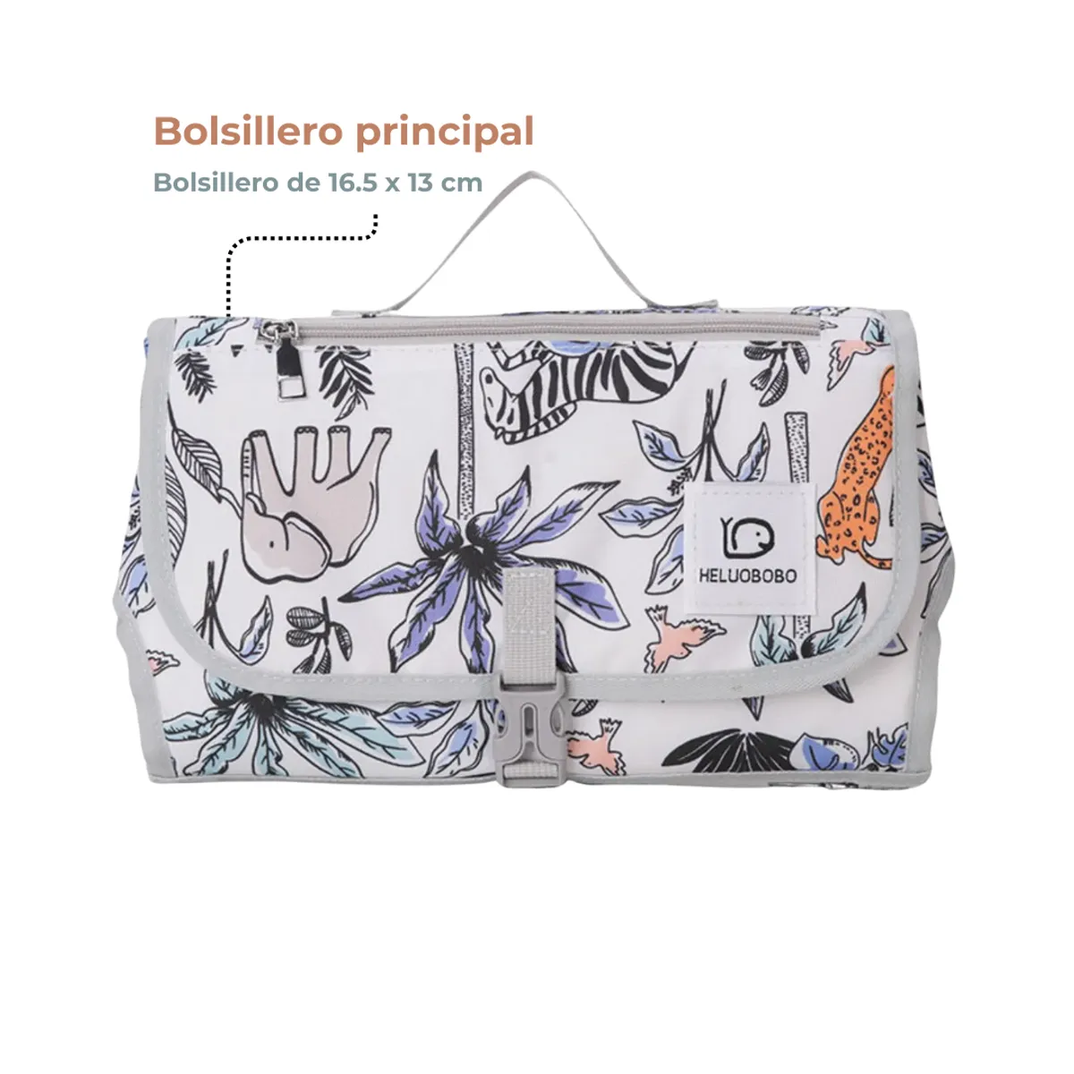 GENERICO - Cambiador De Bebés y Organizador De Pañales Blanco