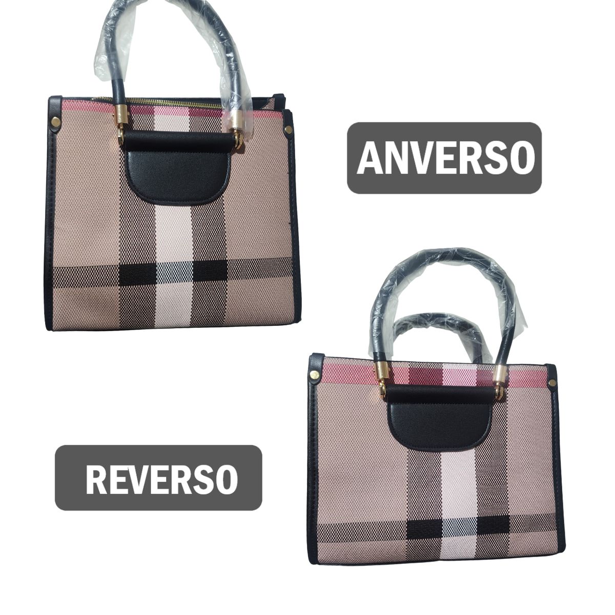 GENERICO - Bolso Cartera de Mano con Correa de Hombro Diseño Casual Elegante