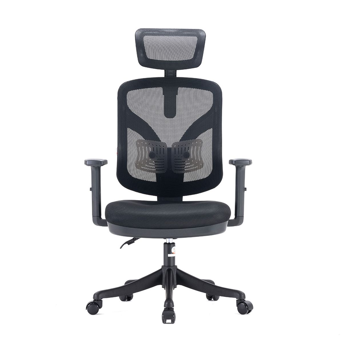 OFIDEAS - Silla Giratoria Ergonómica Presidencial Trim Nylon Negro Ofideas