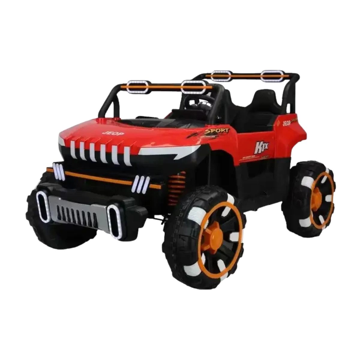 GENERICO - Juguete Carro Modelo Rubicon Rojo Infantil