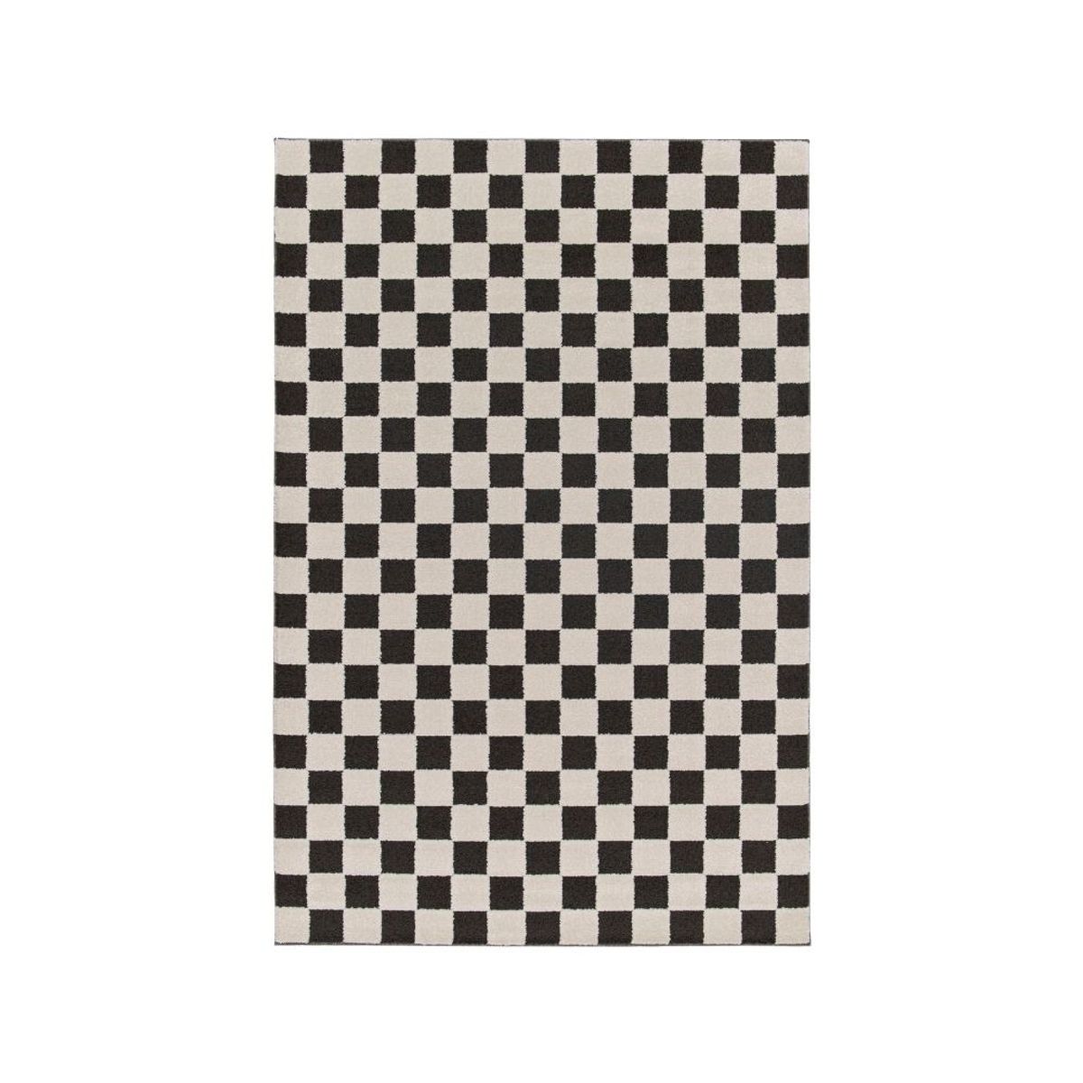 NIHM - Alfombra Sora Black & White 200X290cm