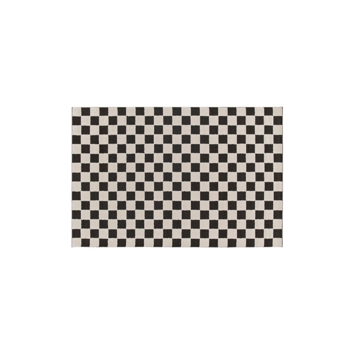 NIHM - Alfombra Sora Black & White 200X290cm