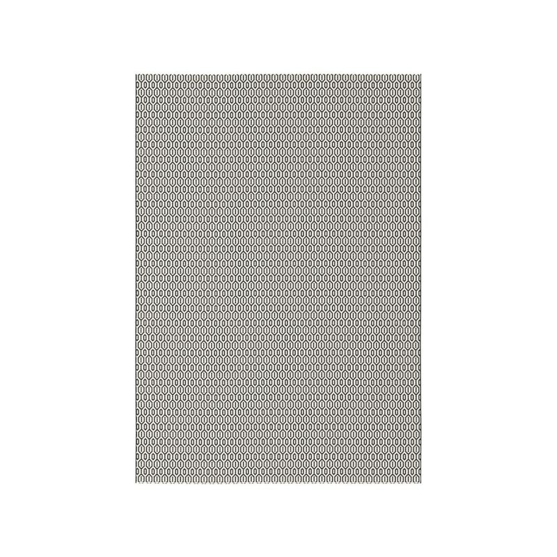 NIHM - Alfombra Zaya Black And White 160X230cm