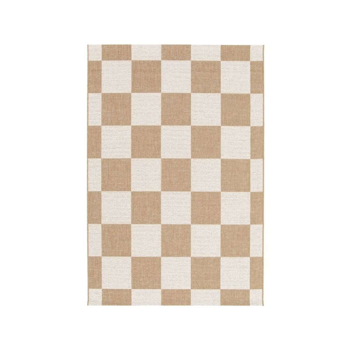 NIHM - Alfombra Ambar White And Brown 160X230cm