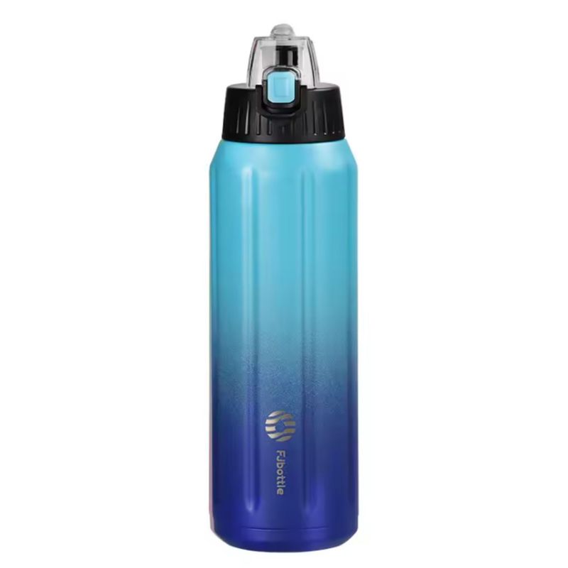 FJBOTTLE - FJBottle - Botella de agua deportiva con tapa tritán y aislamiento - 600mL