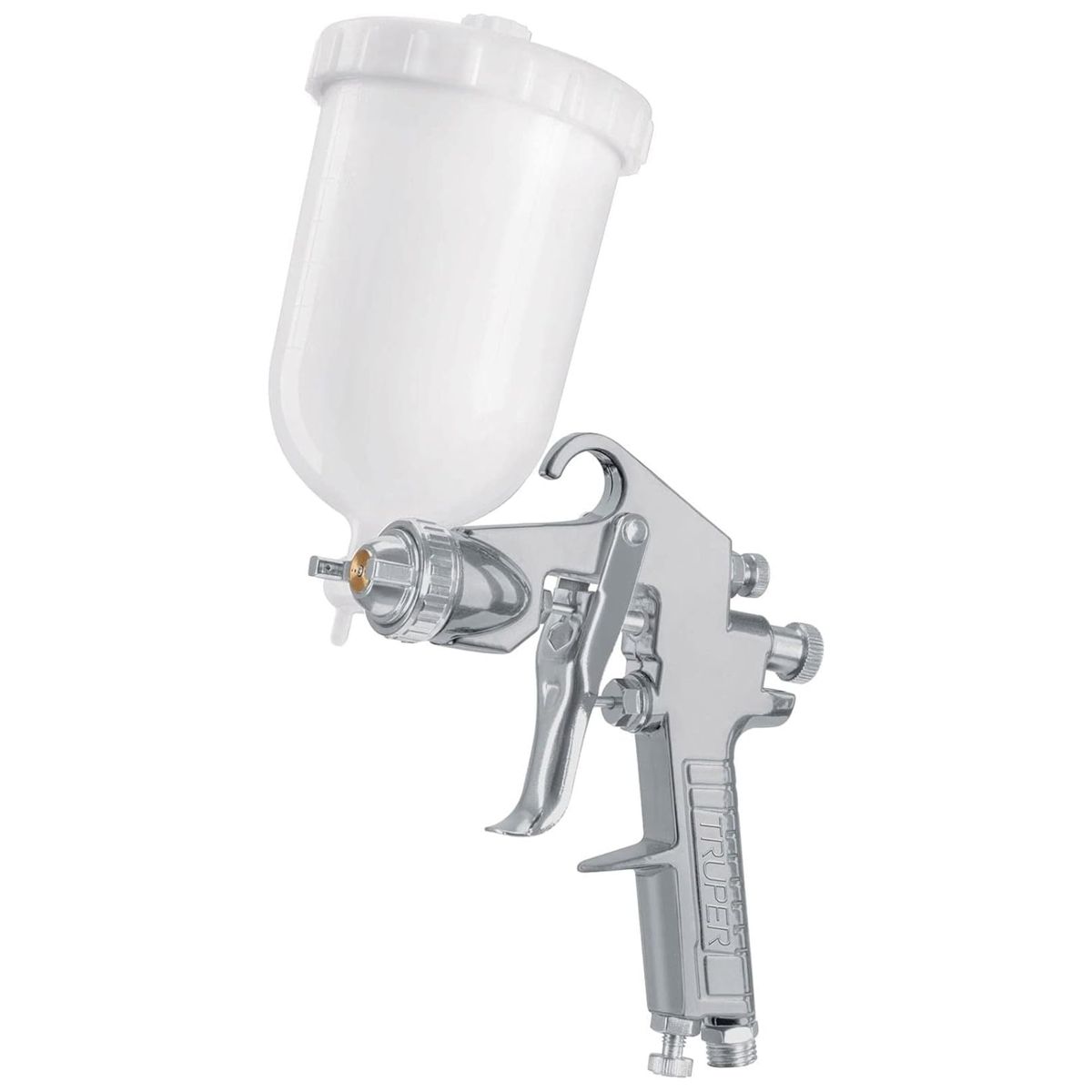 TRUPER - Pistola Pintar Truper Gravedad 17mm Vaso Plástico