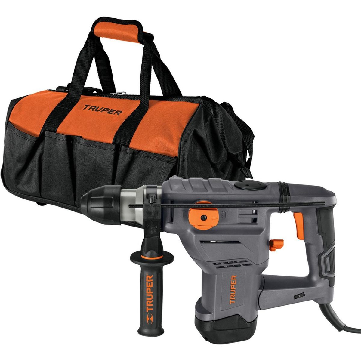 Truper - Combo Rotomartillo 1500w 5 Joules + Amoladora 850w Truper