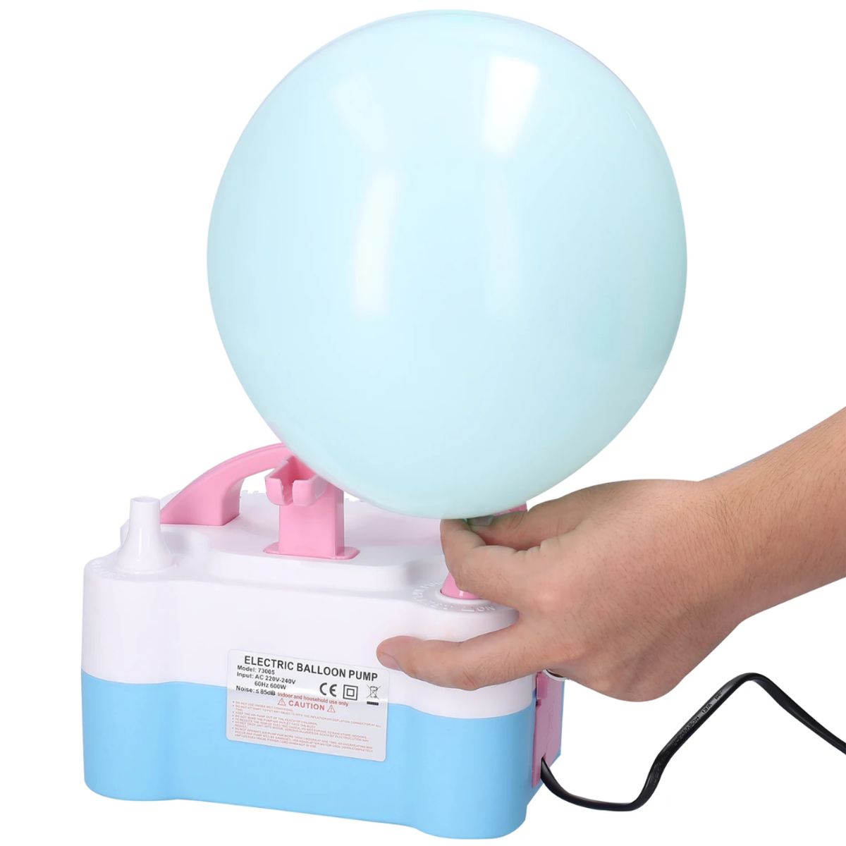 GENERICO - Inflador de globos eléctrico portátil para decoración