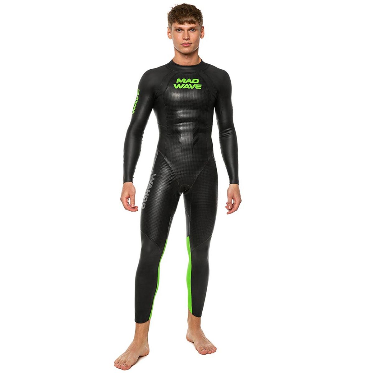 MADWAVE - WETSUIT WAHOO FLS NEGRO HOMBRE T LL