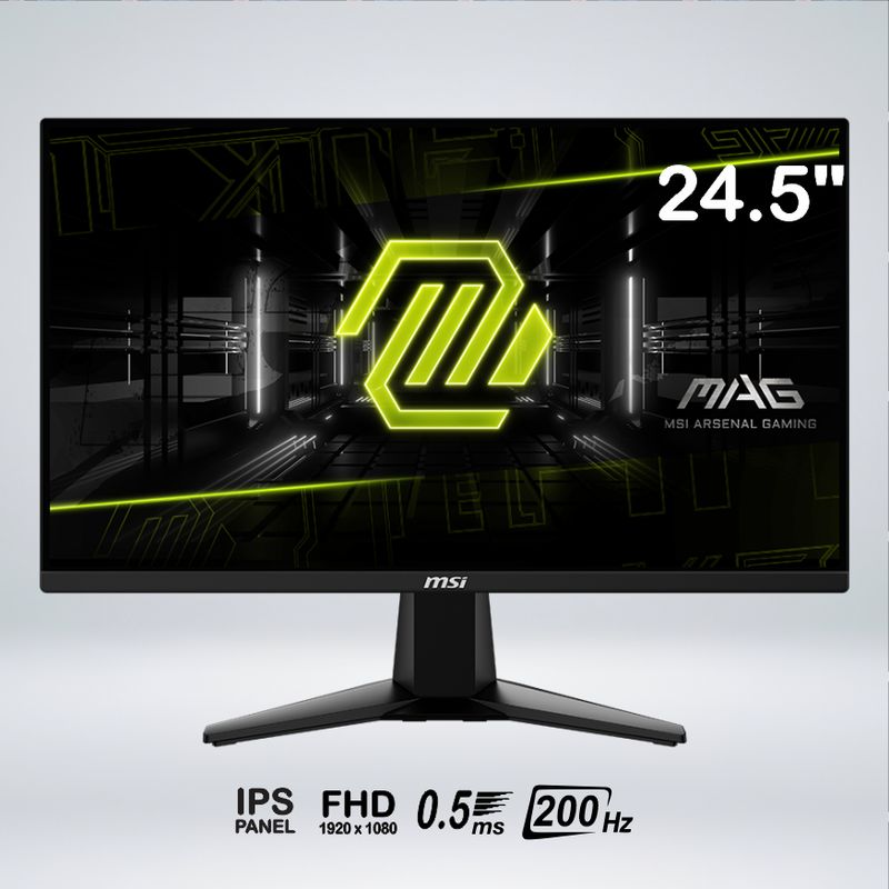 MSI - MONITOR MAG 255F E20 FULL HD 24.5 " RAPID IPS 200HZ 0.5MS HDR ready AI