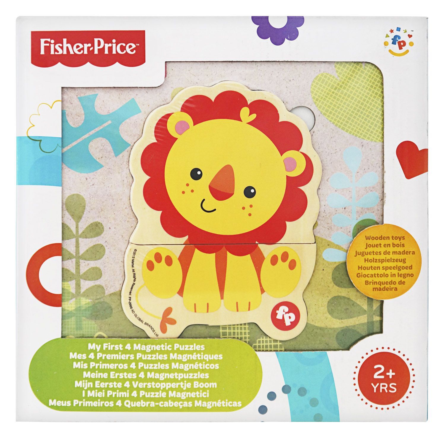 Cubo Animalitos Cubos Para Armar Fisher Price Rompecabezas