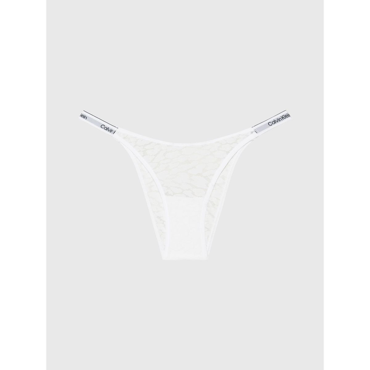 CALVIN KLEIN - PANTY TABLE MODERN LOGO WITH LACE (MPP) - STING TANGA