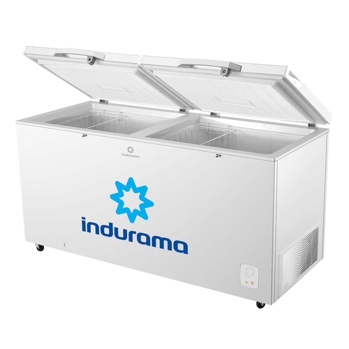 INDURAMA - Congeladora Horizontal 2 puertas 420L CI-420BL
