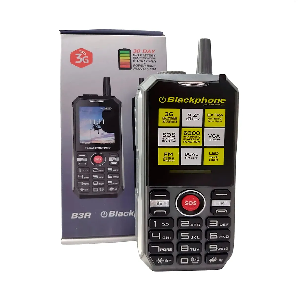 GENERICO - Celular 3g Adulto Mayor Con Boton Sos Radio Fm Linterna