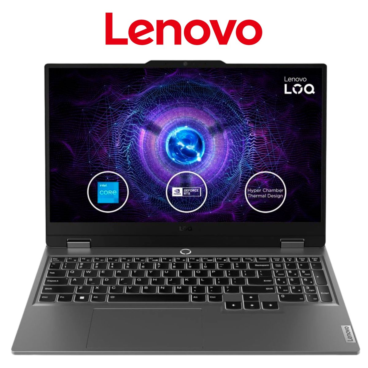 LENOVO - Laptop Lenovo INTEL CORE i7 (LOQ 15IRX9) -RAM 32 GB SSD 512 GB RTX 4050 con 6 GB GDDR6