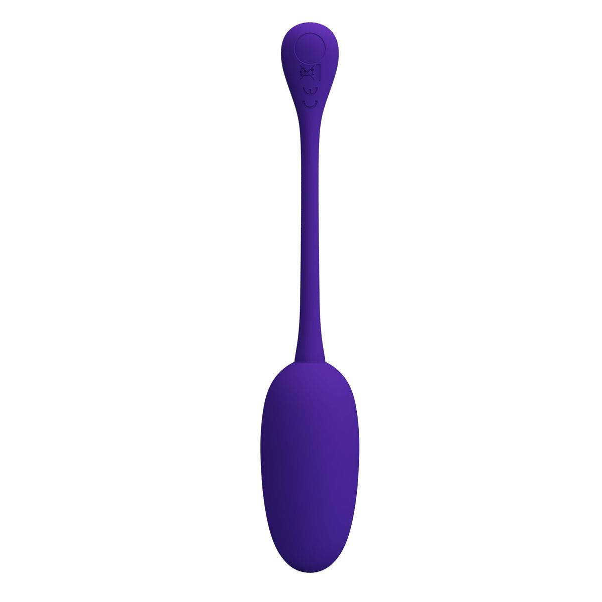 PRETTY LOVE - Huevo Vibrador Silicona Mujer Knucker Super Suave Morado Carga USB