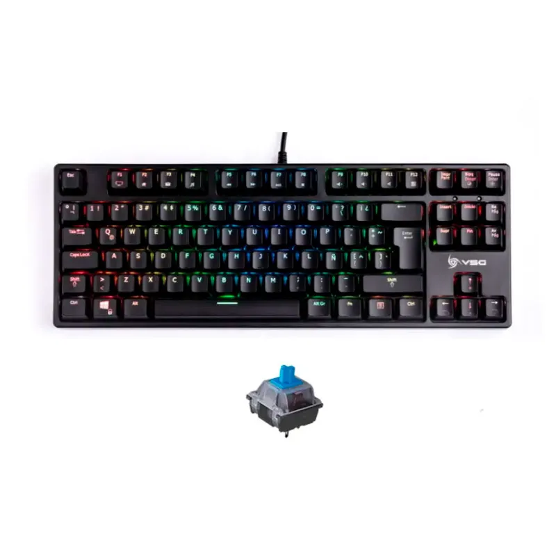 VSG - Teclado mecanico VSG Alnitak Tkl RGB Black Sw Blue