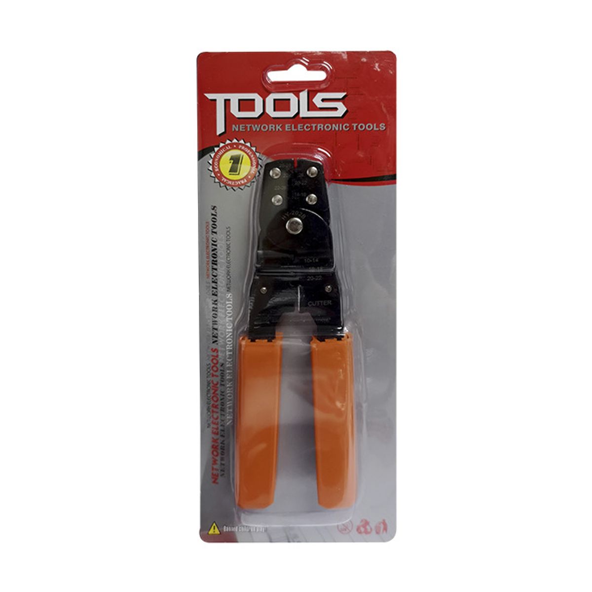 GENERICO - Alicate Crimping Metal para Terminales HONY HY-202B