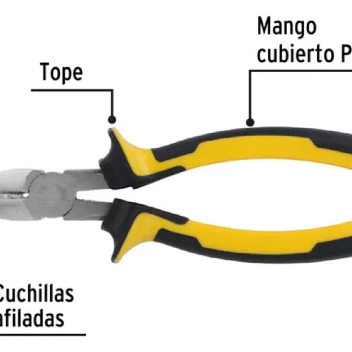 PRETUL - Alicate De Corte Diagonal De 7 Pulgadas Comfort Grip Pretul - 22678