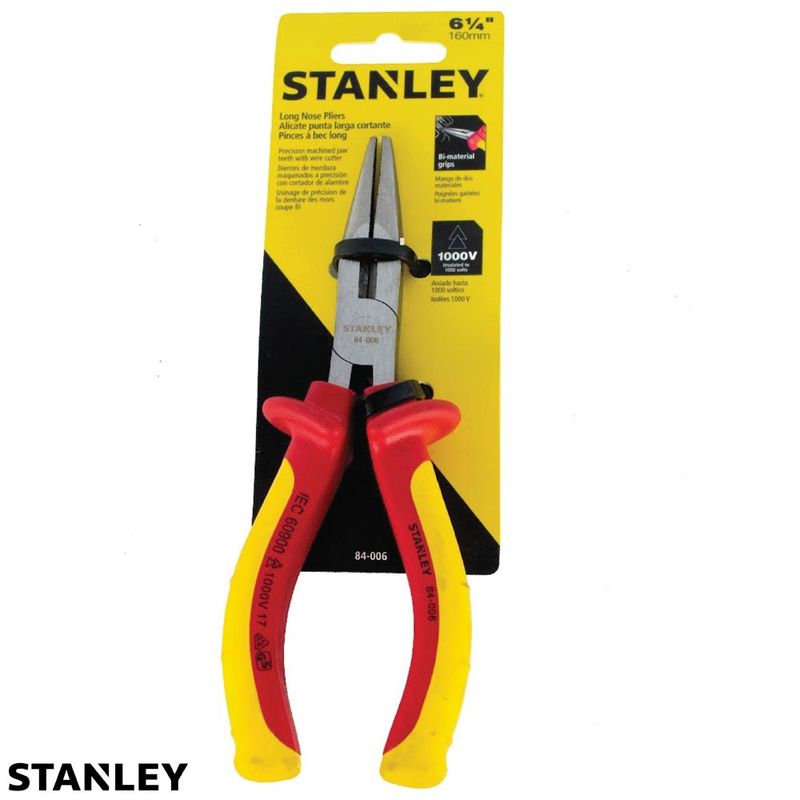 STANLEY - ALICATE STANLEY DE ELECTRICISTA MAXTEEL 1000V 84-006