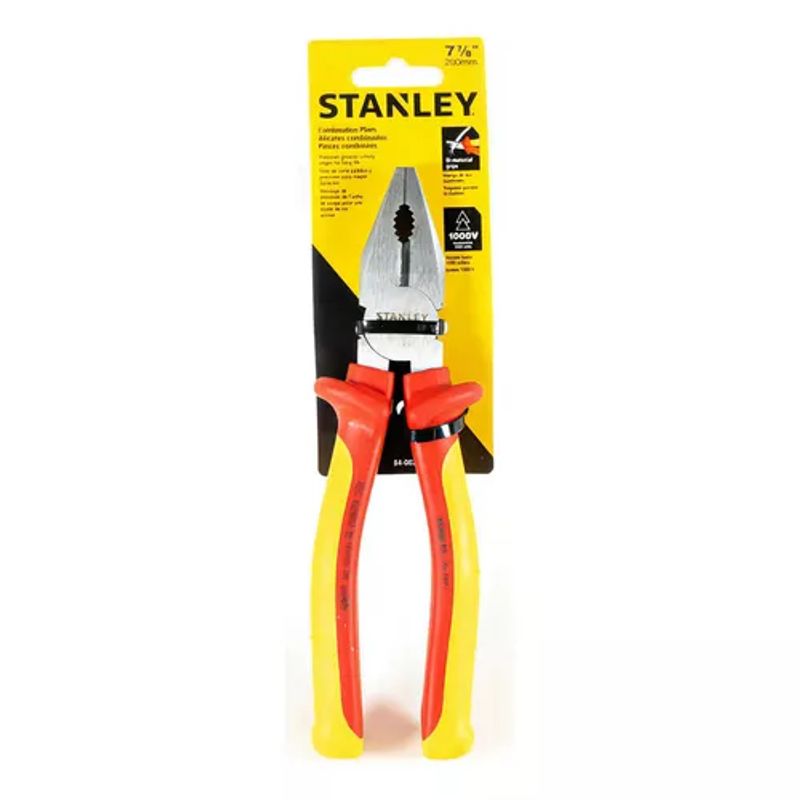 STANLEY - ALICATE UNIVERSAL STANLEY DE ELECTRICISTA MAXTEEL 1000V 84-002