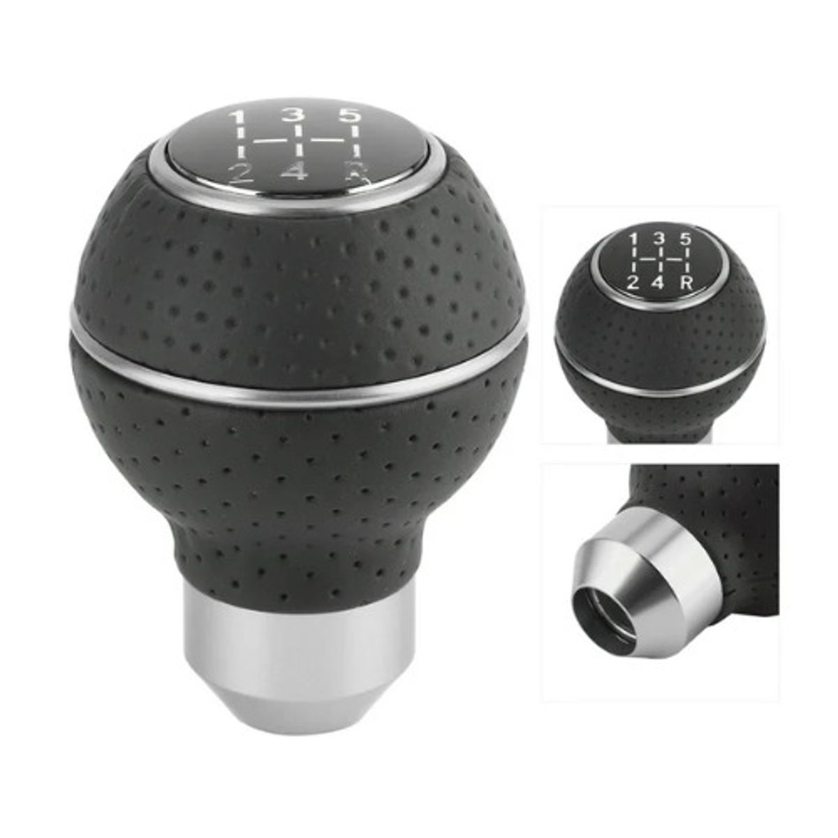 GENERICO - PALANCA DE CAMBIO NEGRO 5 MARCHAS CON RETRO