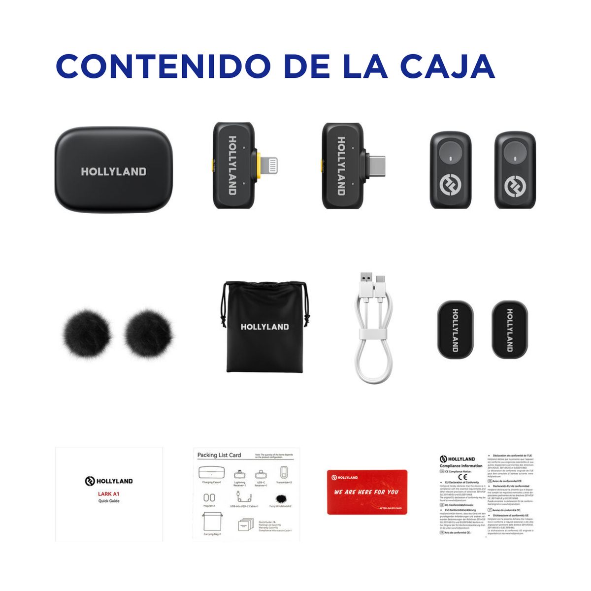 GENERICO - Micrófono Inalámbrico Hollyland Lark A1