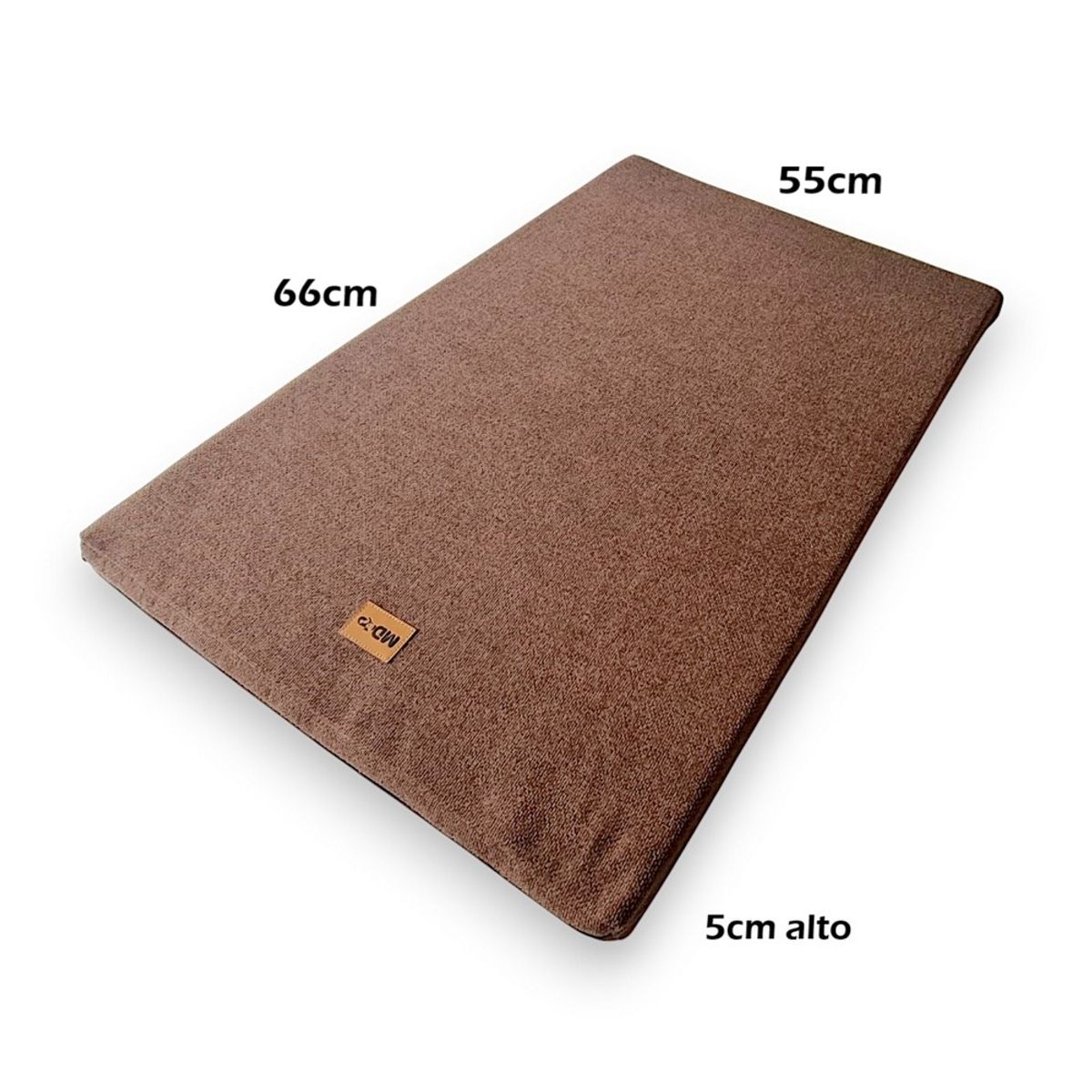 MD - Colchoneta Antifluidos para Mascotas Perros y Gatos L - Marrón