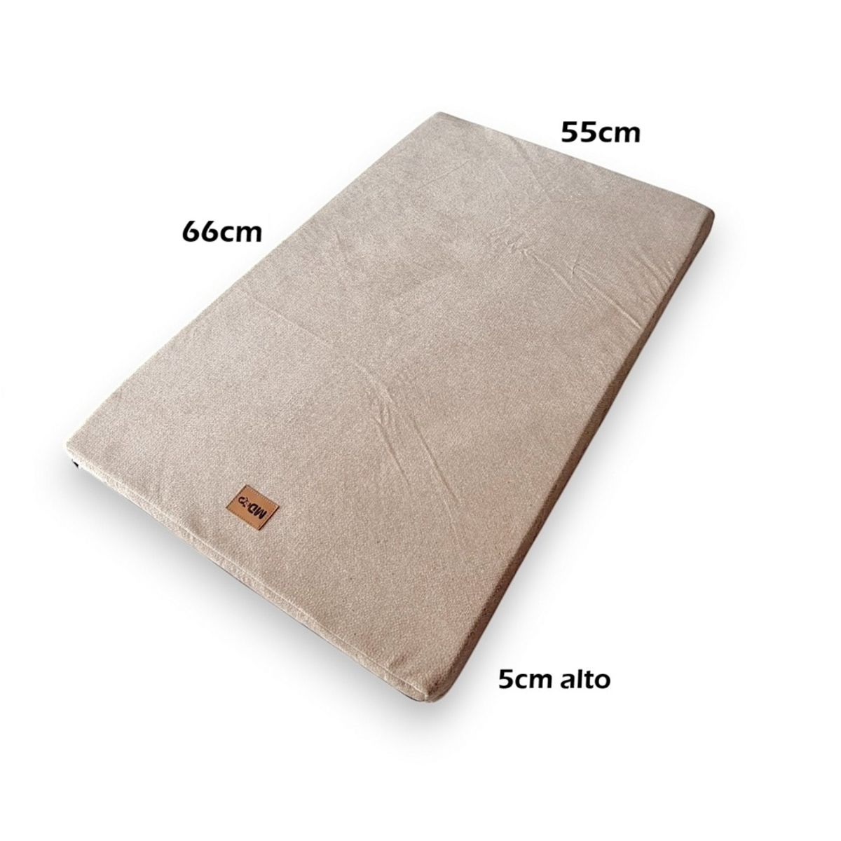 MD - Colchoneta Antifluidos para Mascotas Perros y Gatos L - Beige o Crema