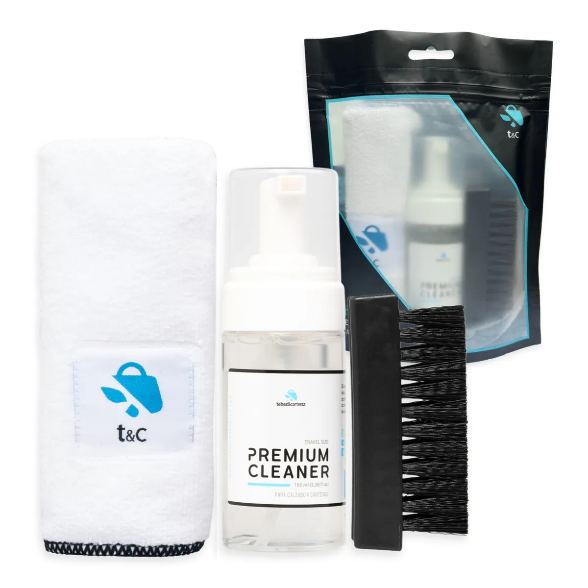 TABAZ&CARTERAZ - Kit Esencial limpieza de calzado