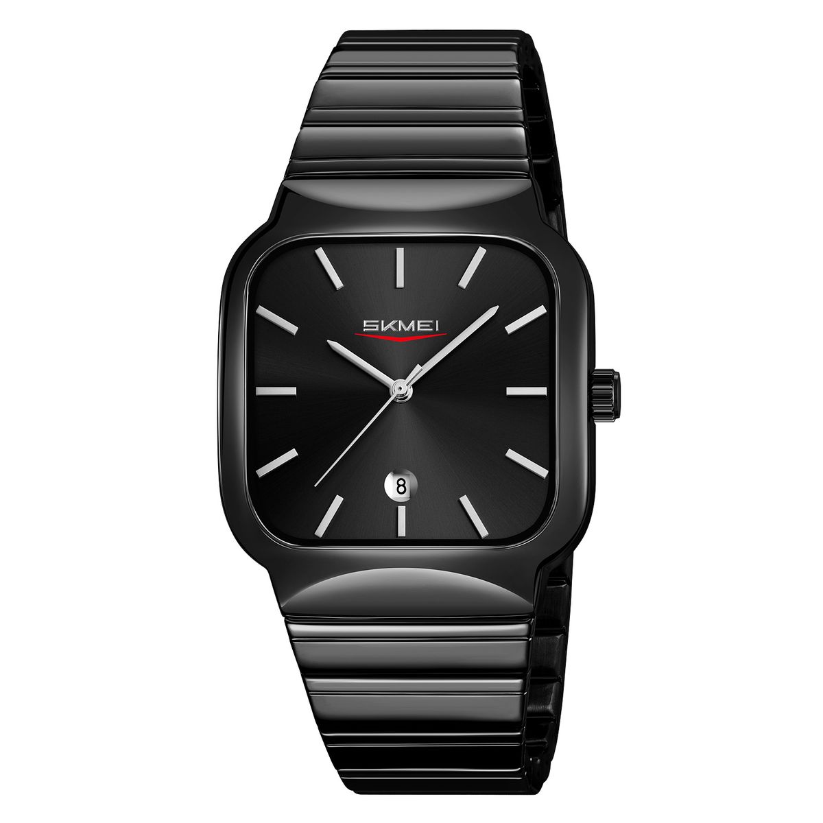 SKMEI - Reloj Skmei 9361 NEGRO analógo Correa Acero para Caballero