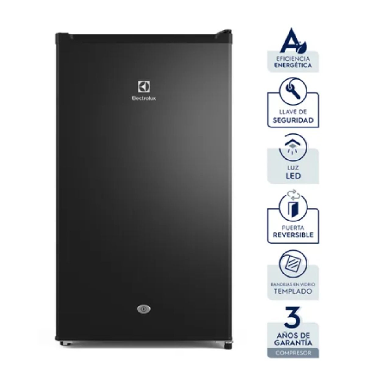 ELECTROLUX - Frigobar Electrolux Premium Black ERD090G2HWB