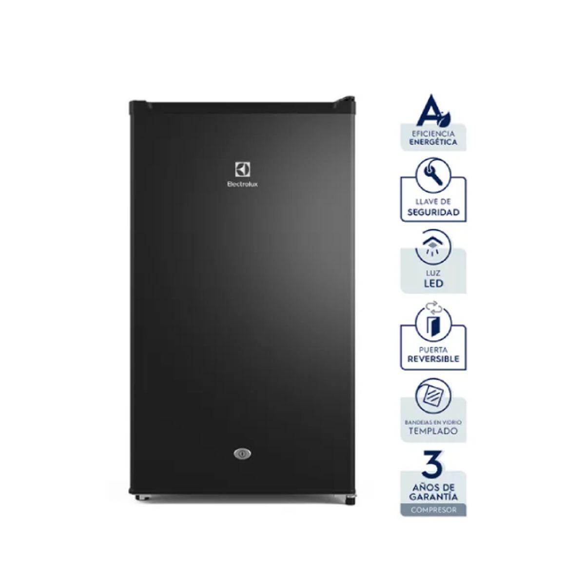 ELECTROLUX - Frigobar Electrolux Premium Black ERD090G2HWB