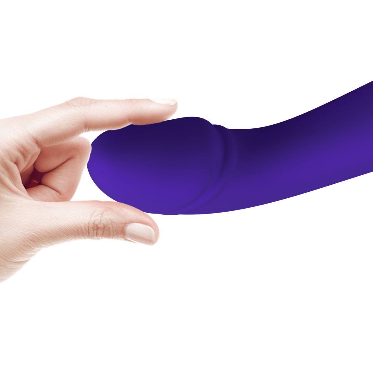 PRETTY LOVE - Vibrador Mujer Punto G Silicona Cetus Super Suave Morado Carga USB