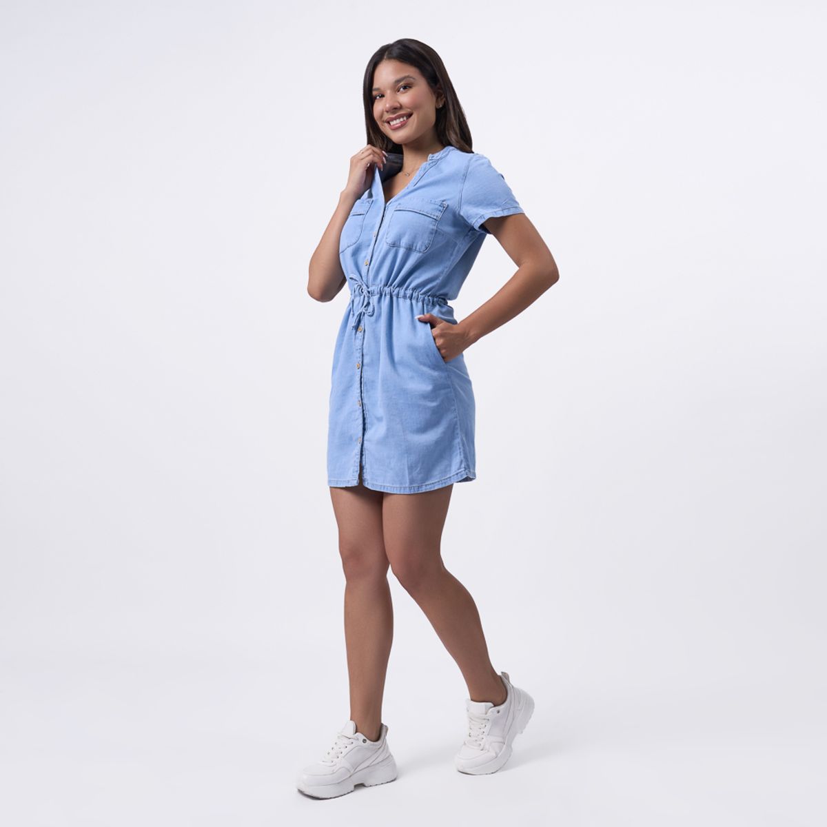 BRONCO - VESTIDO KP25DAVIA DENIM