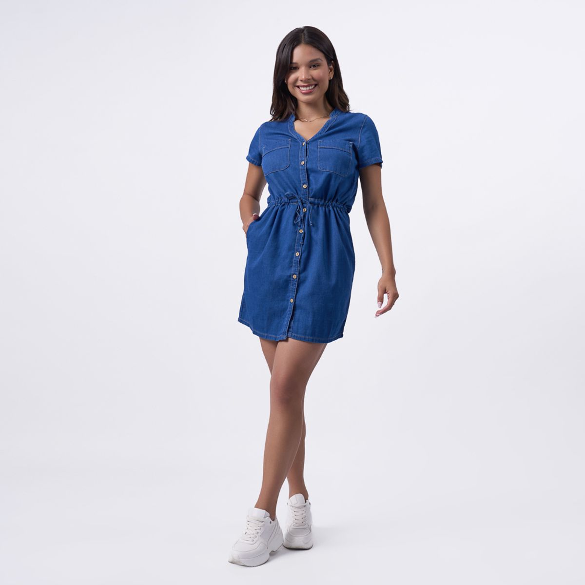 BRONCO - VESTIDO KP25DAVIA DENIM