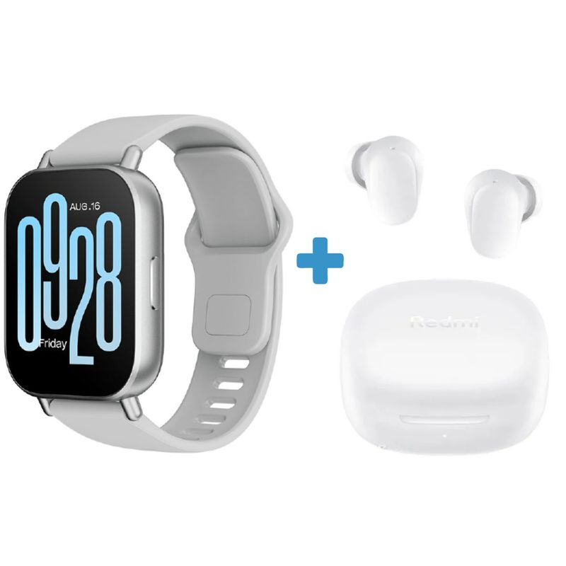 XIAOMI - Audífonos Xiaomi Redmi Buds 6 Play Blanco + Redmi Watch 5 Active